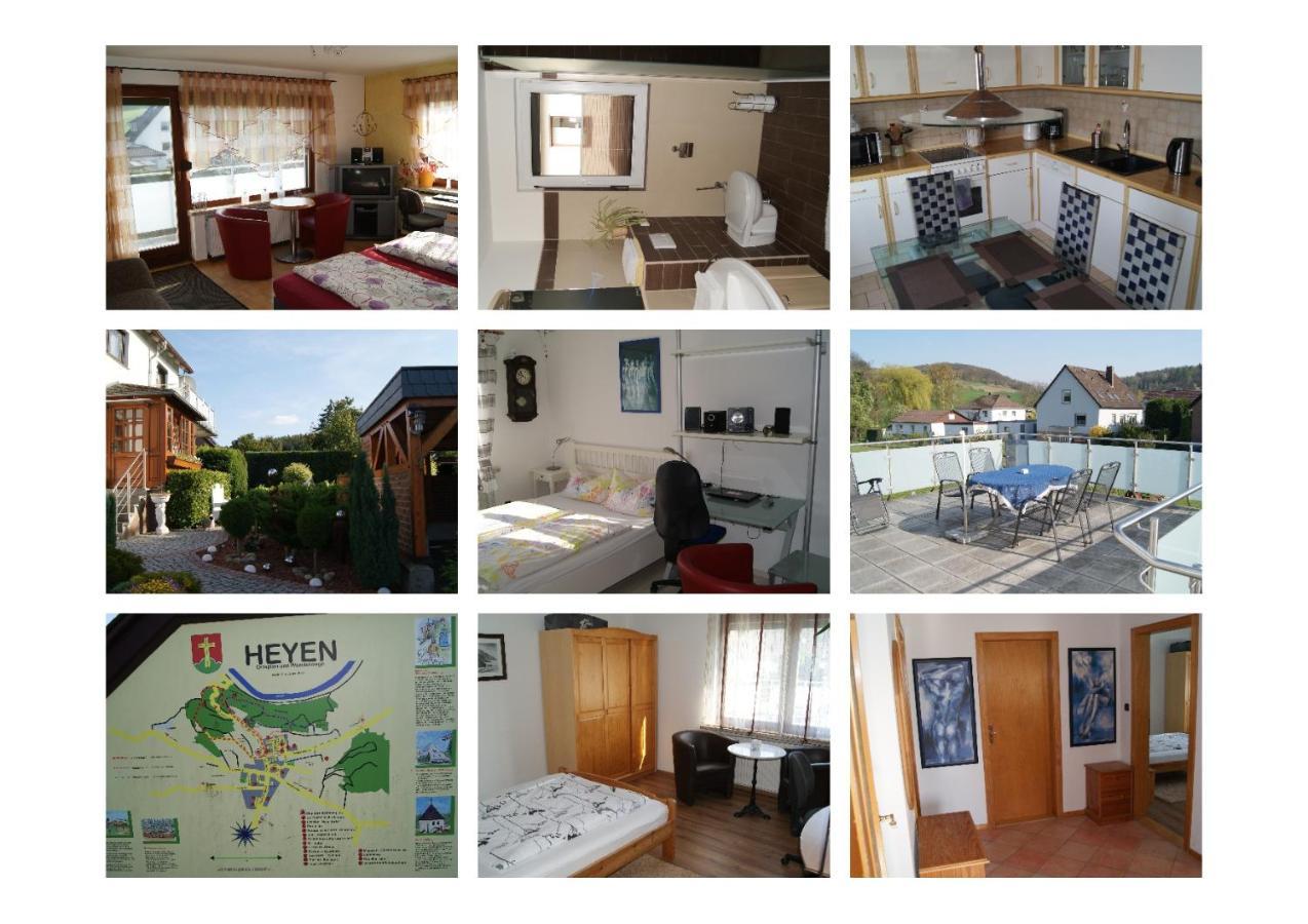 Komplette Wohnung Im Schoenen Weserbergland / Heyen Екстер'єр фото
